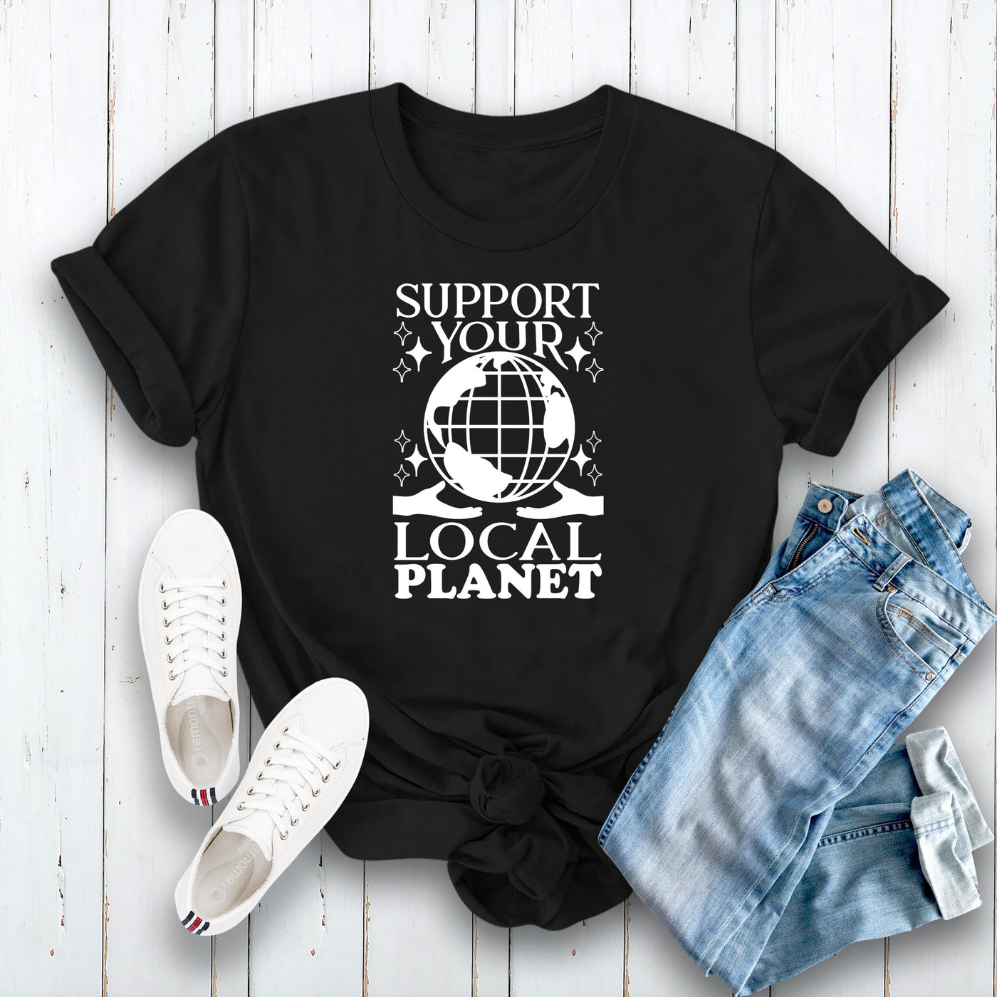 Support Your Local Planet T-Shirt