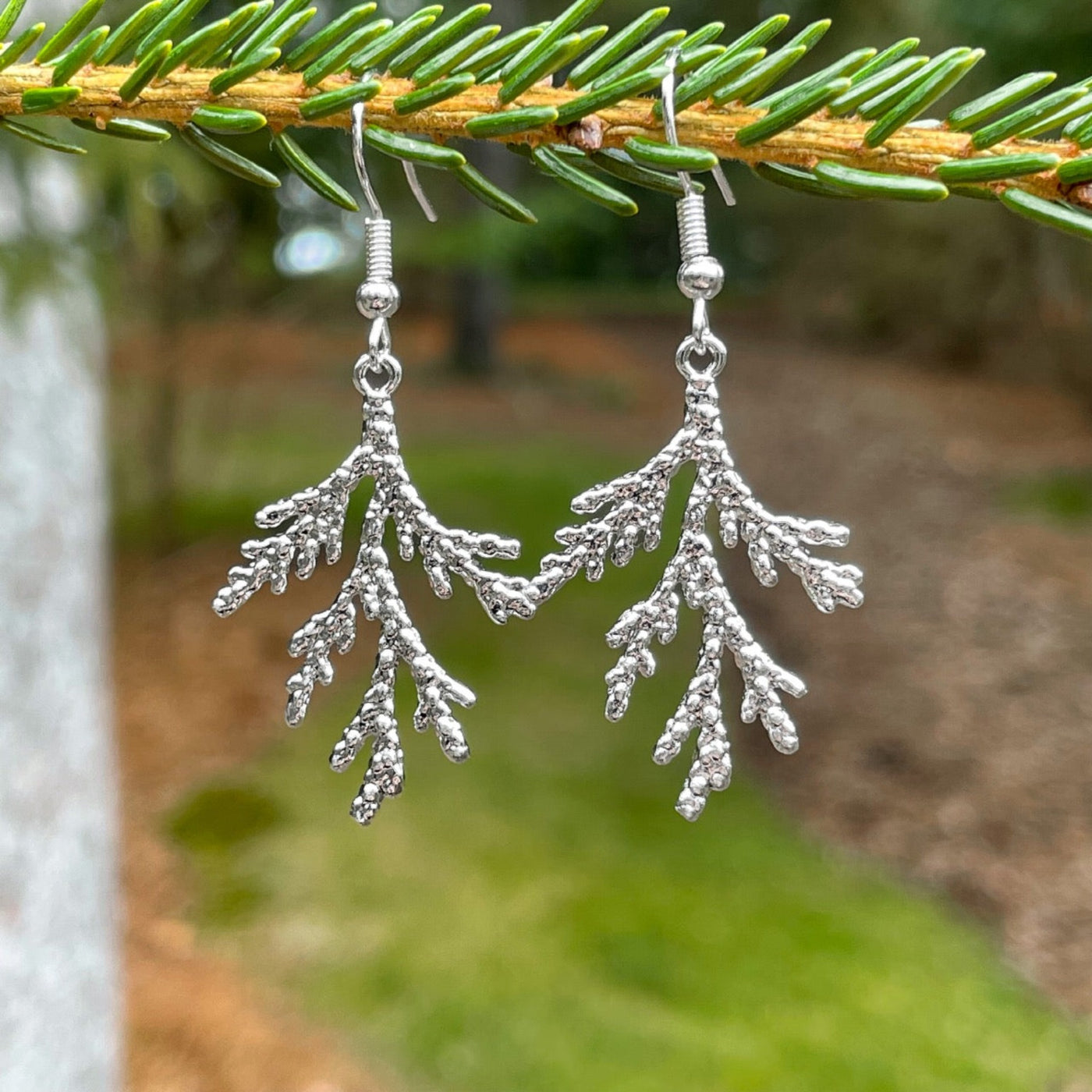 Pine Branch Earrings