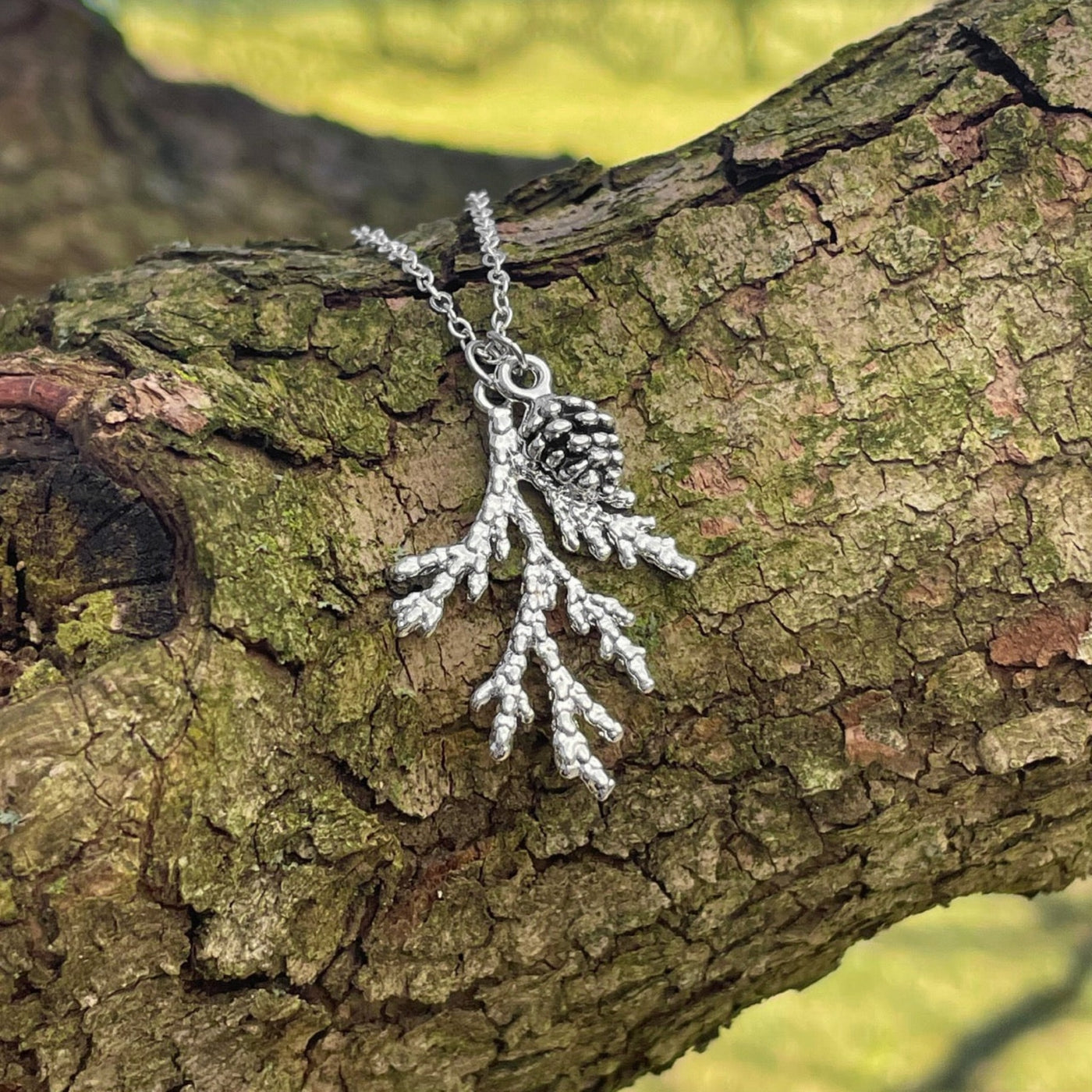 Pine Branch Necklace